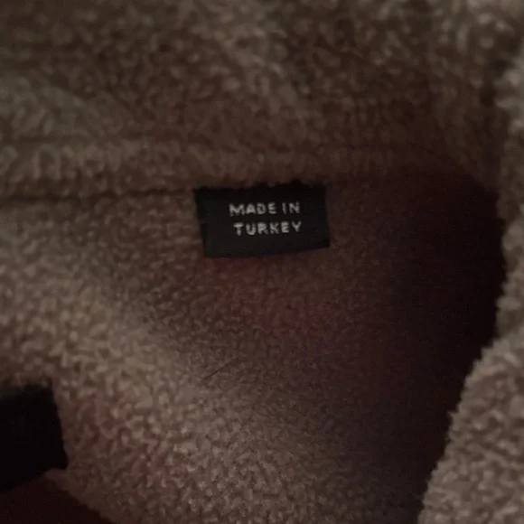 All Saints Clayton Fleece Tan Lightweight Jacket - Picture 2 of 15